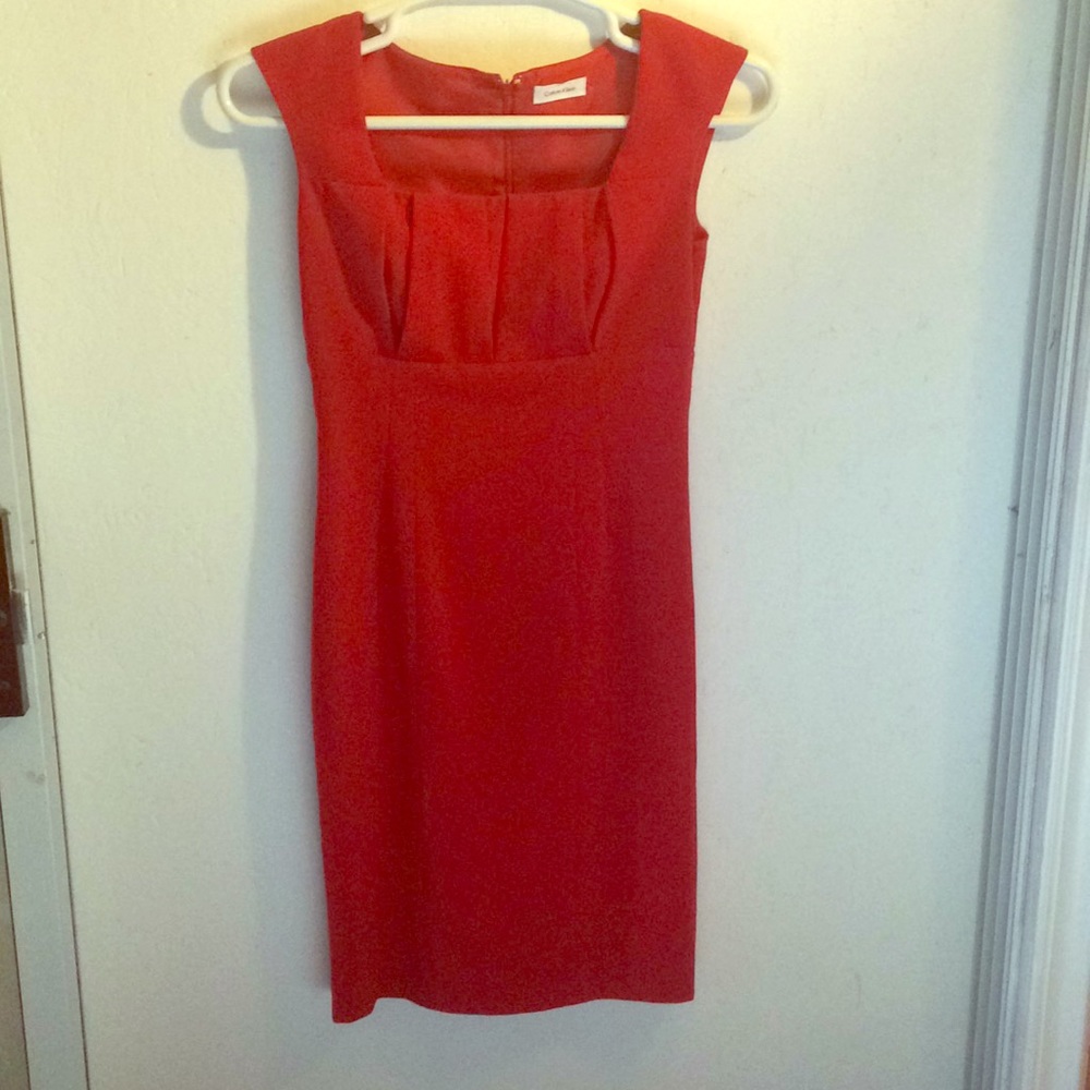 Red Hot Calvin Kline Dress